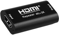 🔌 lakpad 4k uhd hdmi female to female hdmi repeater and amplifier - 40ft hdmi extender up to 40 meters for oculus rift and more, ensuring lossless transmission logo