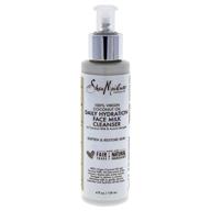 🥥 sheamoisture 100% virgin coconut oil daily hydration face milk cleanser - 4 fl.oz.: the ultimate skincare solution logo