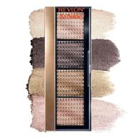 revlon so fierce! prismatic eyeshadow palette - creamy pigmented eye makeup for stunning matte & pearl finishes, shade 961 that's a dub, 0.21 oz. logo