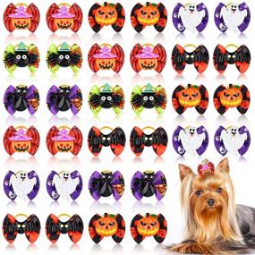 img 4 attached to Frienda Halloween Topknot Grooming Accessories