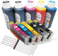 🖨️ fink refillable ink cartridges and 5 bottles dye ink replacement for canon pgi-250xl cli-251xl: enhanced printing for pixma mx922 mg7520 mg5520 mg5420 mg6620 mg5620 ip7220 ix6820 mg6420 mx722 mg5422 mg5522 logo