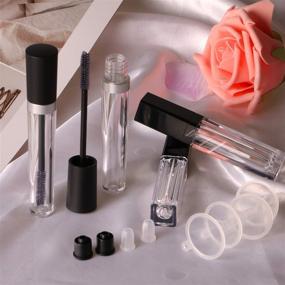 img 3 attached to 💄 Empty Mascara Tube with Wand and Bottles for Eyelashes – Versatile Empty Mascara Tube for DIY Makeup