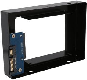 img 4 attached to 💻 IO Crest IOCrest 2.5" to 3.5" SSD SATA Hard Drive Aluminum Mounting Adapter Converter Kit with SATA Port Components Other SY-ACC25044: Enhance SSD Compatibility and Storage Efficiency