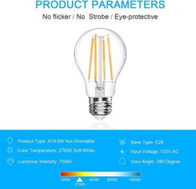 img 3 attached to LANGREE Equivalent Non Dimmable Standard Replacement