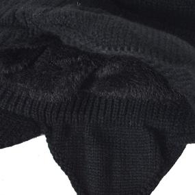 img 1 attached to FORBUSITE Stripe Beanie Winter B320 1 Black Outdoor Recreation for Climbing