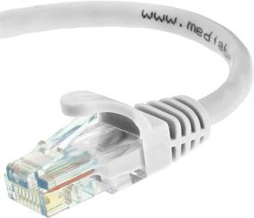 img 4 attached to 🔌 Ethernet-кабель Mediabridge (100 футов) - высокоскоростной сетевой кабель для устройств Cat6/Cat5e/Cat5 - 10 Гбит/с, 550 МГц - Part# 31-299-100B