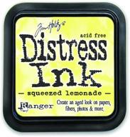 tim holtz distress 🍋 ink pad in squeezed lemonade logo