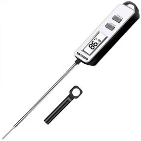 img 4 attached to 🌡️ GDEALER DT11 Digital Instant Read Meat Thermometer with Long Probe & Backlight: Perfect for Cooking, Candy, BBQ, Grilling, Smokers, Oil Fry Temperature – Ultra Fast & Accurate!