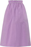 allegra peasant vintage elastic pockets women's clothing in skirts logo