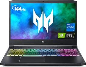 img 4 attached to 💻 Acer Predator Helios 300 PH315-54-760S Gaming Laptop: Intel i7-11800H, RTX 3060, 15.6" FHD 144Hz Display, 16GB DDR4, 512GB SSD
