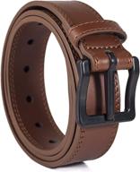 👔 itay leather nickel-free men's belts - airport-friendly accessories logo