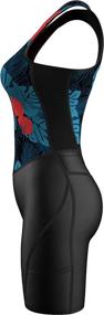 img 2 attached to Sparx Women's 2-in-1 Triathlon Suit: 🏊 Tri Shorts for Cycling, Swimming, and Running
