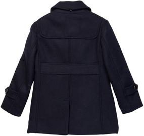 img 2 attached to 🧥 Isaac Mizrahi Boy's Solid Wool Toggle Coat with Removable Hood - Versatile Colors for Ages 2-20