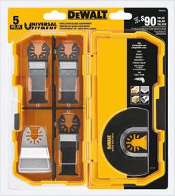 img 1 attached to DEWALT DWA4216 5 Piece Oscillating Accessory