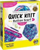 🧣 ultimate comfort and chic style with the creativity kids quick button scarf logo