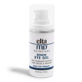 img 4 attached to 💧 EltaMD Renew Eye Gel: Combat Dark Circles, Puffiness &amp; Wrinkles. Hydrating Eye Cream with Peptides &amp; Hyaluronic Acid, 0.5 oz.