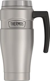 img 4 attached to 16 Ounce Stainless King Vacuum-Insulated Travel Mug by THERMOS in Matte Steel