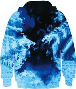 img 3 attached to Stylish Boys' Geometry Sweatshirts by UNICOMIDEA - Perfect Fashion Hoodies & Sweatshirts for Sportswear and Casual Clothing