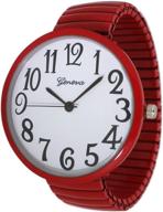 fashion watch wholesale geneva stretch women's watches for wrist watches logo