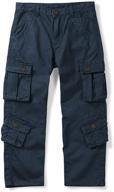 👖 adjustable pocket boys' clothing by mesinsefra: cargo pants logo