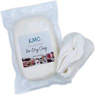 🎨 kmc- air dry clay: versatile jewelry, sculpting, and crafting medium in white 0.55 lb (250g) logo
