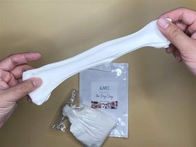 img 2 attached to 🎨 КМК - глина для высыхания на воздухе: универсальный материал для создания украшений, скульптур и ремесел в белом цвете 0,55 фунта (250 г)