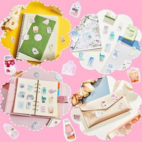 img 1 attached to 🎨 400 Pieces Kawaii Style Box Sticker: Lovely Stationery & Scrapbooking Set