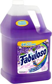 img 1 attached to 🌸 Fabuloso Lavender Purple Liquid Multi-Purpose Hardwood Floor Cleaner - 2 Refills + Bonus Wallet Tissue Pack