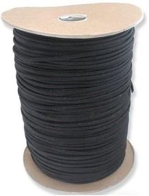 img 4 attached to 🪢 Ultra-Durable 1000 Foot Black Parachute Cord Paracord: Type III Military Specification 550