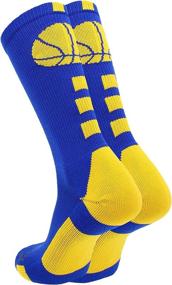 img 3 attached to 🏀 MadSportsStuff Basketball Socks - Youth & Adult Sizes - Athletic Crew Socks - Made in USA