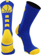 🏀 madsportsstuff basketball socks - youth & adult sizes - athletic crew socks - made in usa logo