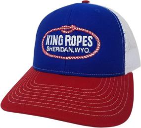 img 2 attached to 🧢 Stay Cool and Stylish with King Ropes 6-Panel Mesh Back Adjustable Snapback Trucker Hat