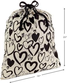 img 2 attached to Hallmark Drawstring Valentines Weddings Anniversary