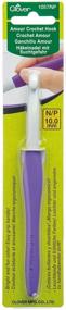 img 1 attached to Clover 1057/NP Amour Crochet Hook, Size N/P/10.0mm with Enhanced SEO