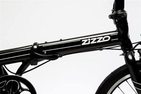 img 1 attached to 🚲 ZiZZO Urbano 20-Inch Folding Bike - Genuine Shimano 8-Speed, Lightweight Aluminum Frame at only 24lbs