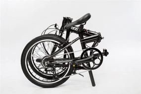 img 3 attached to 🚲 ZiZZO Urbano 20-Inch Folding Bike - Genuine Shimano 8-Speed, Lightweight Aluminum Frame at only 24lbs