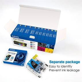 img 3 attached to 🖨️ Galada Compatible Ink Cartridges for Brother LC103XL/ LC101XL - 10 Pack Replacement Set for MFC-J870DW/ J470DW/ J475DW/ J4310DW/ J4410DW/ J4510DW/ J4610DW/ J4710DW/ J875DW/ J450DW Printers