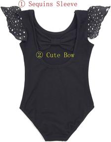 img 1 attached to 👗 MOLLDAN Ballet Leotards Sleeve 2QT5027 06 XXL: Exquisite Girls' Clothing for Ballet Enthusiasts