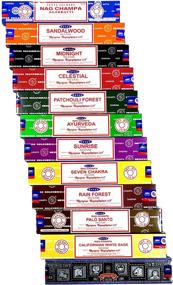 img 1 attached to 🌿 Satya Original Oriental Series Premium Incense (Healing & Ayurveda) - 12 Assorted Scents