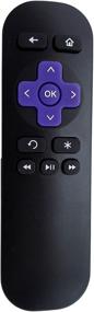 img 1 attached to 🎮 Enhanced Replacement Remote for Roku 1, Roku 2, Roku 3, Roku 4 (HD, LT, XS, XD, XDS) Streaming Player