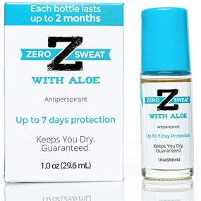 img 4 attached to ZeroSweat Aloe Antiperspirant Deodorant - Clinical Strength Hyperhidrosis Treatment, Long-lasting 7-Day Sweat Reduction - Effective Protection Against Excessive Sweating and Odor – Ideal for Men and Women