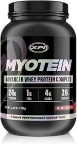 img 3 attached to 🍫 XPI Myotein Protein Powder: Creamy Chocolate, 2lbs - Ultimate Whey Protein Blend for Best Taste & Results!