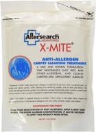 x-mite allergen resistant carpet cleaner powder logo