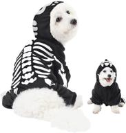 🐾 halloween skeleton pet costume: spooktacular dress up for cats and dogs, ideal for pet cosplay and halloween parties логотип