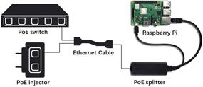 img 2 attached to UCTRONICS 802 3Af Splitter Ethernet Raspberry