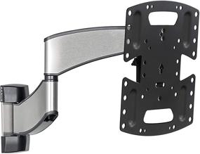 img 4 attached to 📺 Sanus Premium Full Motion TV Wall Mount: Smooth Extension, Swivel, and Tilt for 19-40" TVs - Stainless Steel Finish, Low Profile Bracket - Easy 3 Step Install