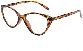 img 1 attached to Women's Retro Near-sighted Myopia Cat Eye Distance Glasses