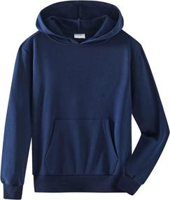 img 4 attached to 👕 Active Boys' Clothing: Spring Gege Pullover Hoodies Sweatshirts