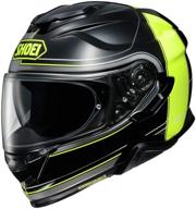 shoei gt air helmet crossbar hi viz logo