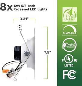 img 3 attached to 🔦 Bioluz LED Dimmable Retrofit Recessed Industrial Electrical Lighting Components: A Comprehensive Review